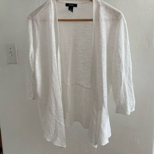 Alfani Light Weight White Sweater